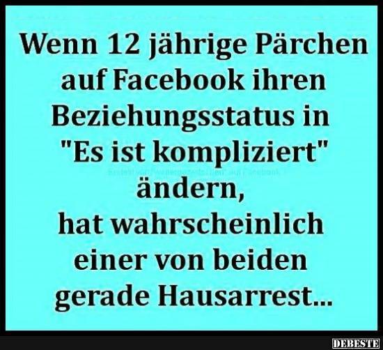 Wenn 12 jährige Pärchen auf Facebook.. Lustige Bilder, Sprüche, Witze