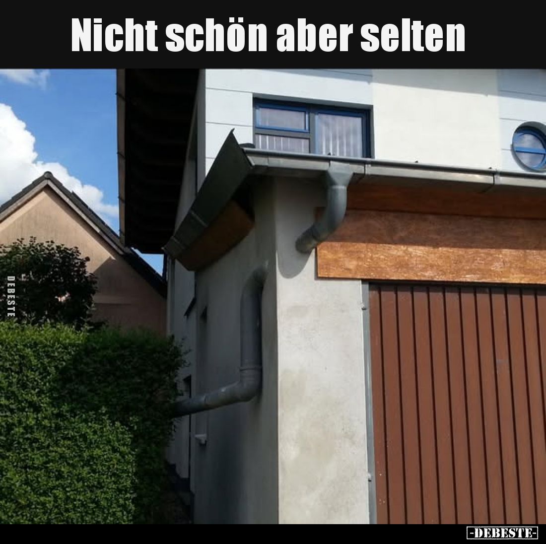 Nicht schön aber selten
