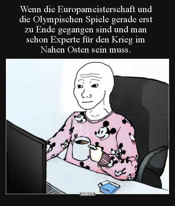 Wenn die Europameisterschaft und die Olympischen Spiele.. - Lustige Bilder | DEBESTE.de