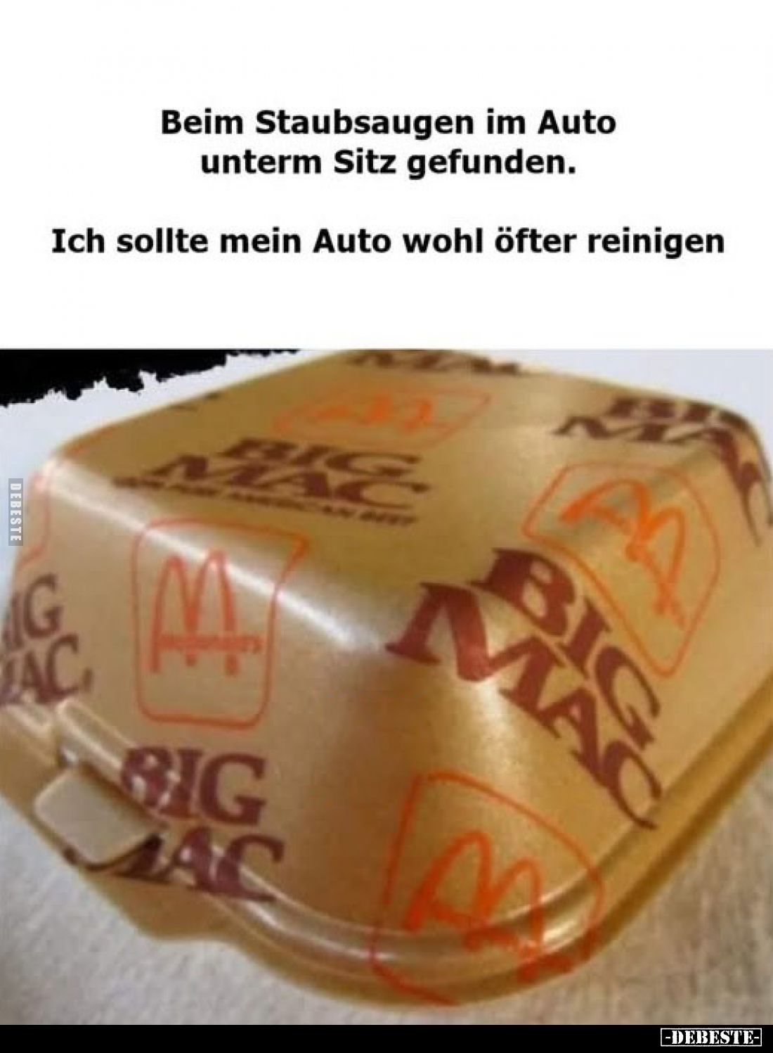 Beim Staubsaugen im Auto unterm Sitz gefunden.
Ich sollte mein Auto wohl öfter reinigen.