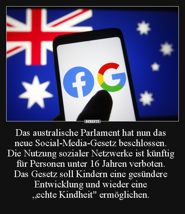 Das australische Parlament hat nun das neue.. - Lustige Bilder | DEBESTE.de