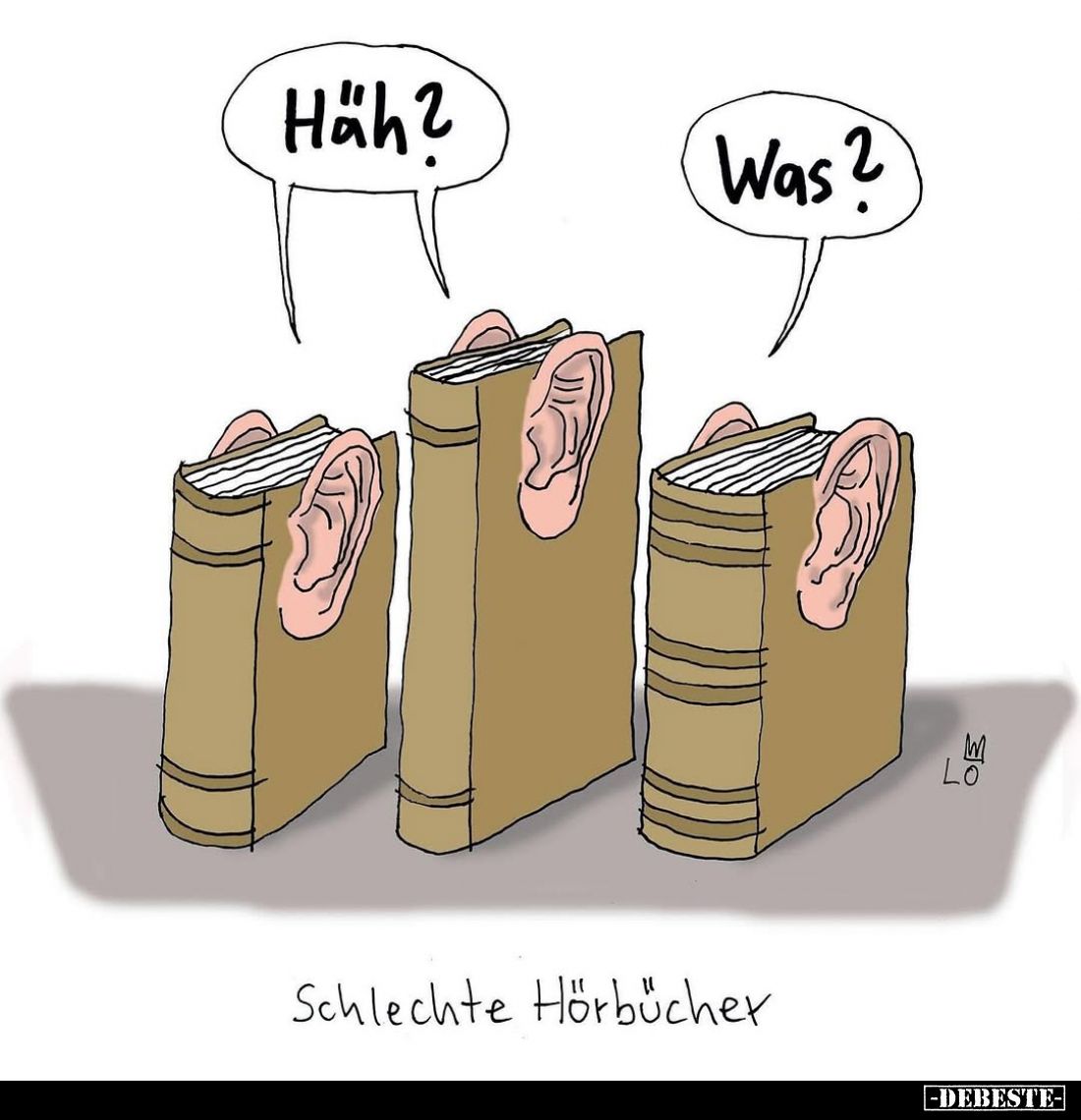 Schlechte Hörbücher.