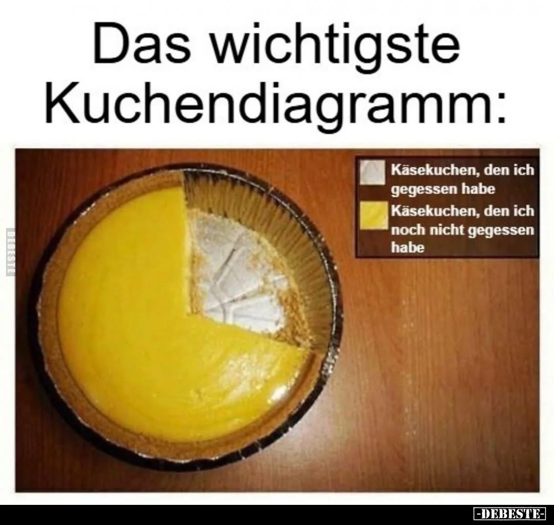 Das wichtigste Kuchendiagramm: