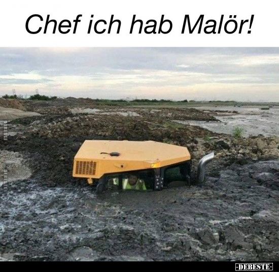 Chef ich hab Malör!.. - Lustige Bilder | DEBESTE.de