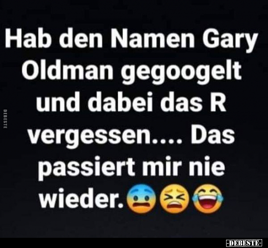 Hab den Namen Gary Oldman gegoogelt und.. - Lustige Bilder | DEBESTE.de