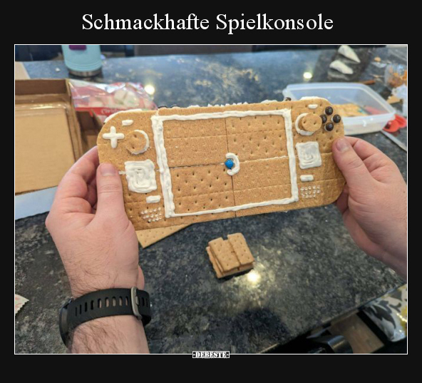 Schmackhafte Spielkonsole.. - Lustige Bilder | DEBESTE.de