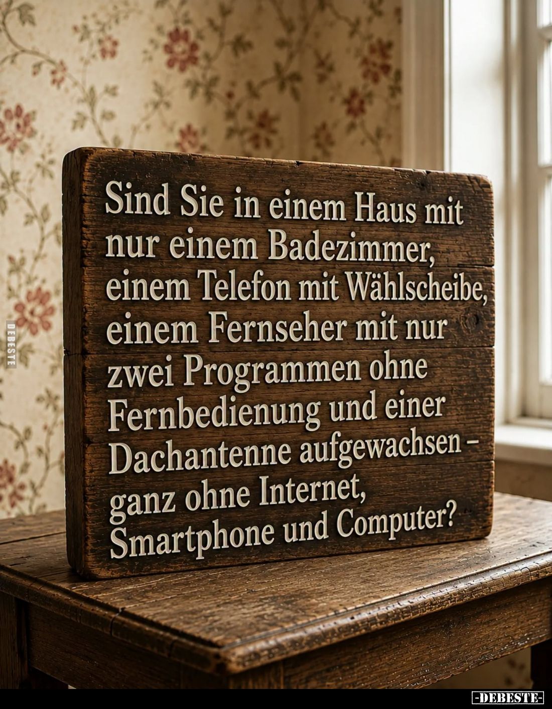 Sind Sie in einem Haus mit nur einem Badezimmer... - Lustige Bilder | DEBESTE.de