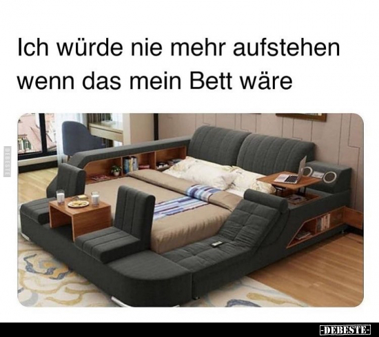 Ich würde nie mehr aufstehen wenn das mein Bett wäre.. - Lustige Bilder | DEBESTE.de