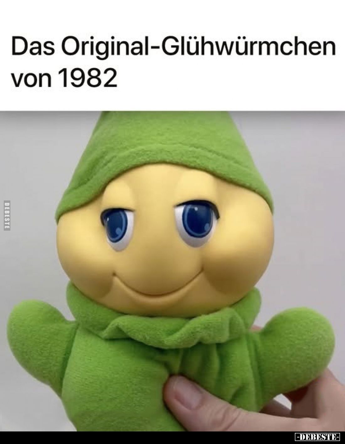 Das Original-Glühwürmchen von 1982.