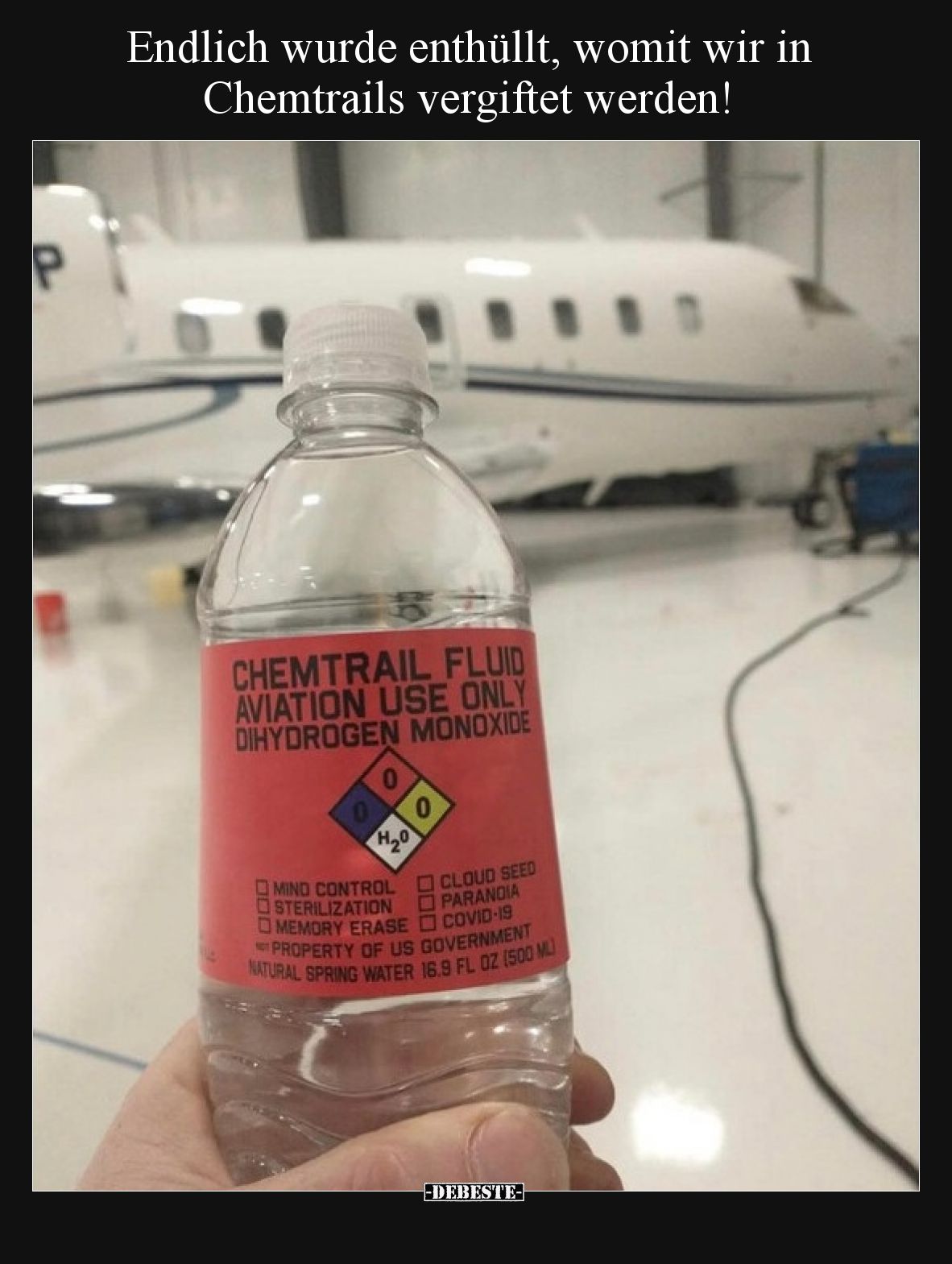 Endlich wurde enthüllt, womit wir in Chemtrails vergiftet werden!