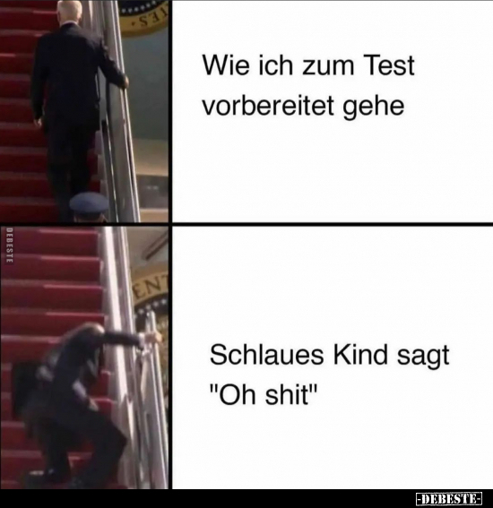 Wie ich zum Test vorbereitet gehe