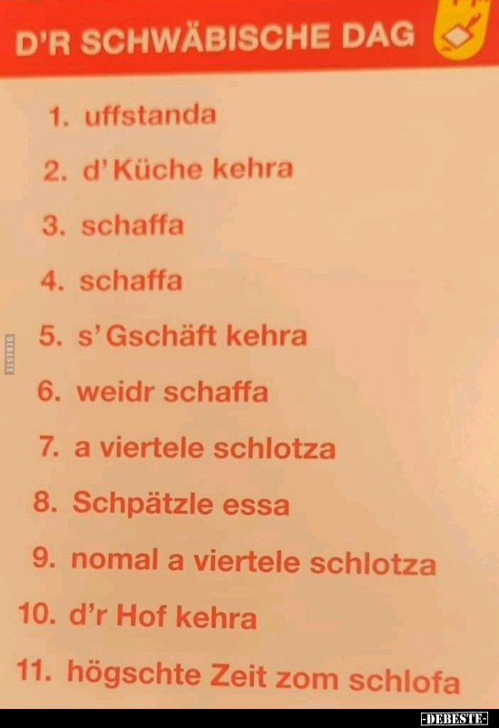 So sind sie die Schwaben.. - Lustige Bilder | DEBESTE.de