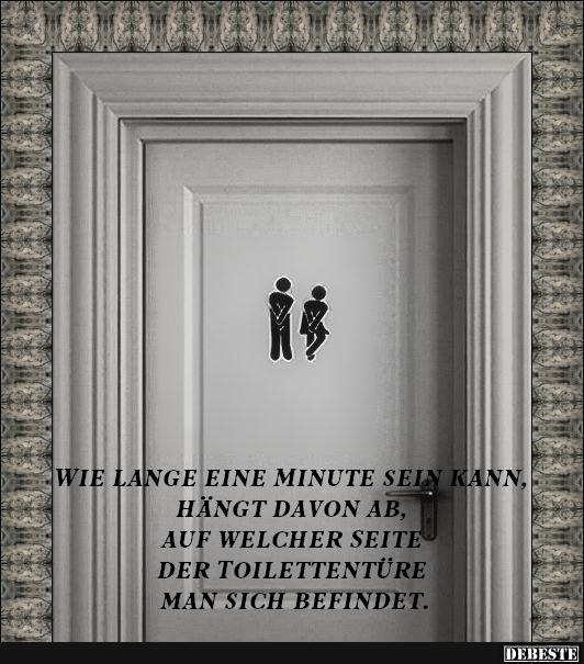 Wie lange eine Minute... - Lustige Bilder | DEBESTE.de