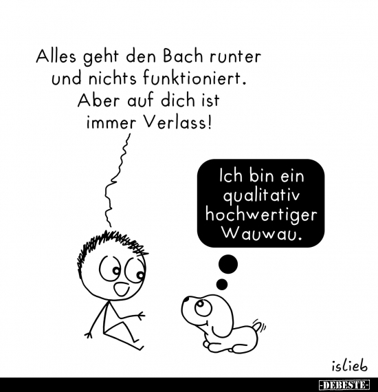 Alles geht den Bach runter und nichts funktioniert.. - Lustige Bilder | DEBESTE.de