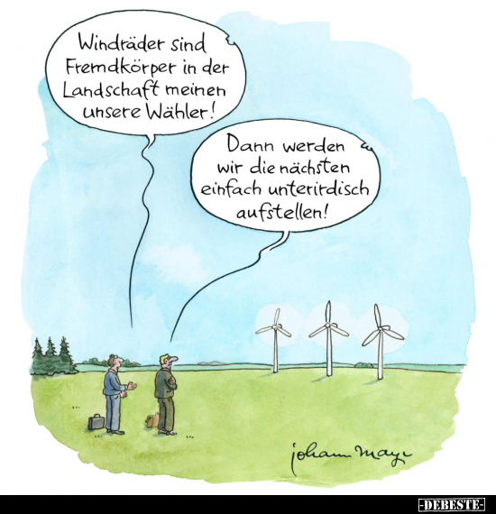 Windräder sind Fremdkörper.. - Lustige Bilder | DEBESTE.de