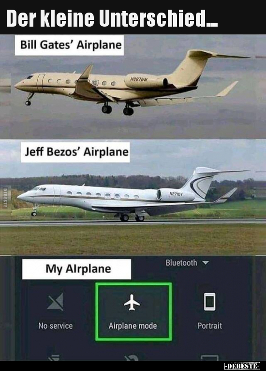 Der kleine Unterschied...