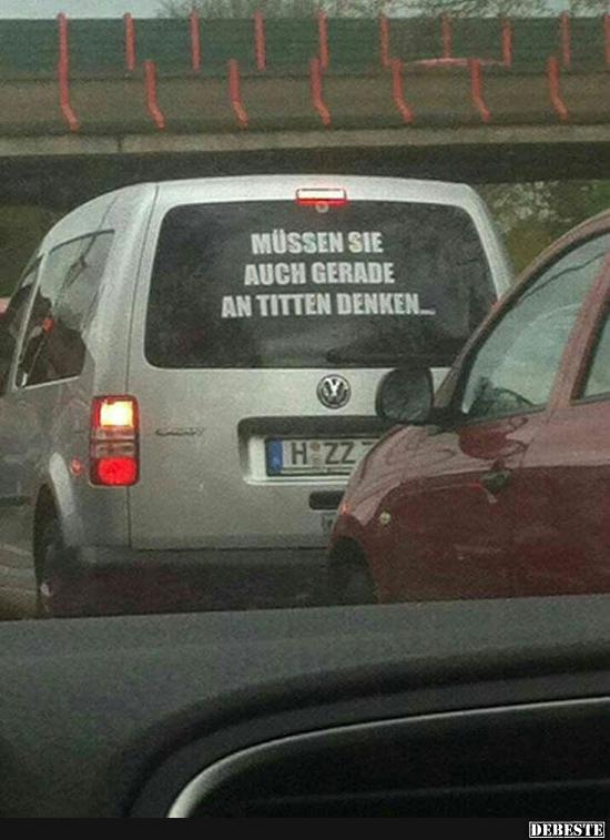 Müssen Sie auch gerade an Titten denken..