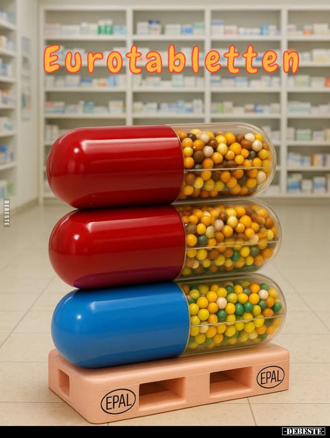 Evrotabletten.