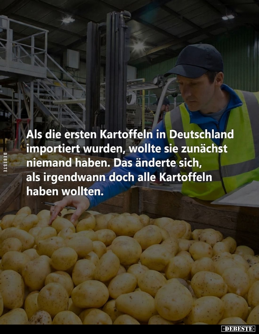 Als die ersten Kartoffeln in Deutschland importiert wurden.. - Lustige Bilder | DEBESTE.de