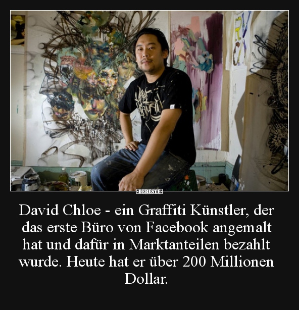 David Chloe - ein Graffiti Künstler, der das erste Büro.. - Lustige Bilder | DEBESTE.de