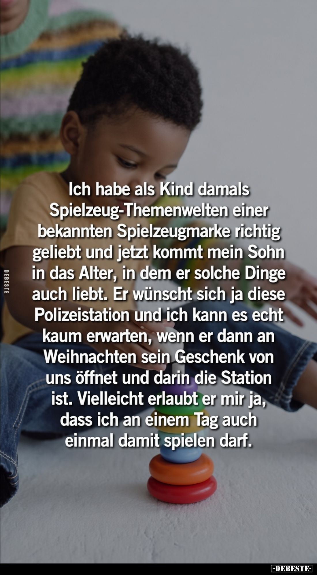 Ich habe als Kind damals Spielzeug-Themenwelten einer bekannten Spielzeugmarke richtig geliebt und jetzt kommt mein Sohn in d...