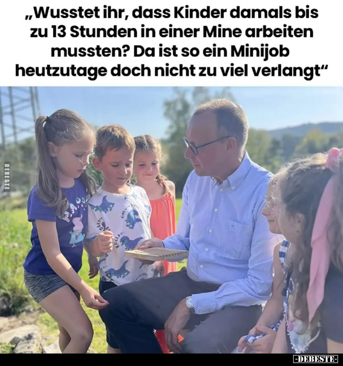 Wusstet ihr, dass Kinder damals bis zu 13 Stunden in einer Mine arbeiten mussten? Da ist so ein Minijob heutzutage doch nicht...