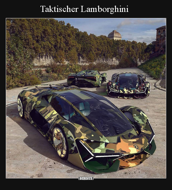 Taktischer Lamborghini.. - Lustige Bilder | DEBESTE.de