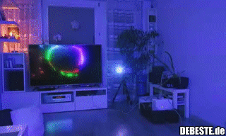Voller RGB-Laser + Nebelmaschine. - Lustige Bilder | DEBESTE.de