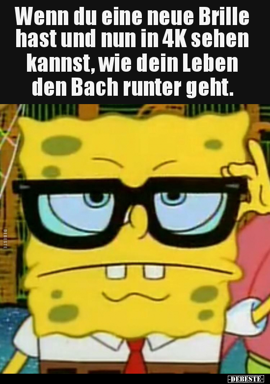 Wenn, Neue, Brille, Leben