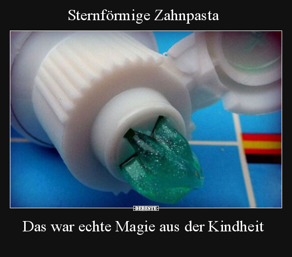 Sternförmige Zahnpasta.. - Lustige Bilder | DEBESTE.de