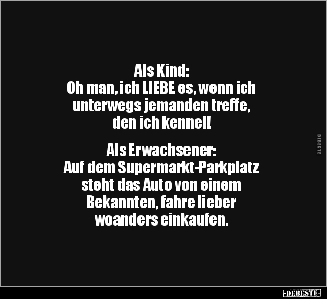 Als Kind: Oh man, ich LIEBE es, wenn ich unterwegs.. - Lustige Bilder | DEBESTE.de