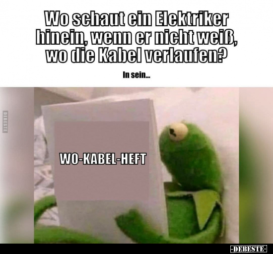 Elektriker, Wenn