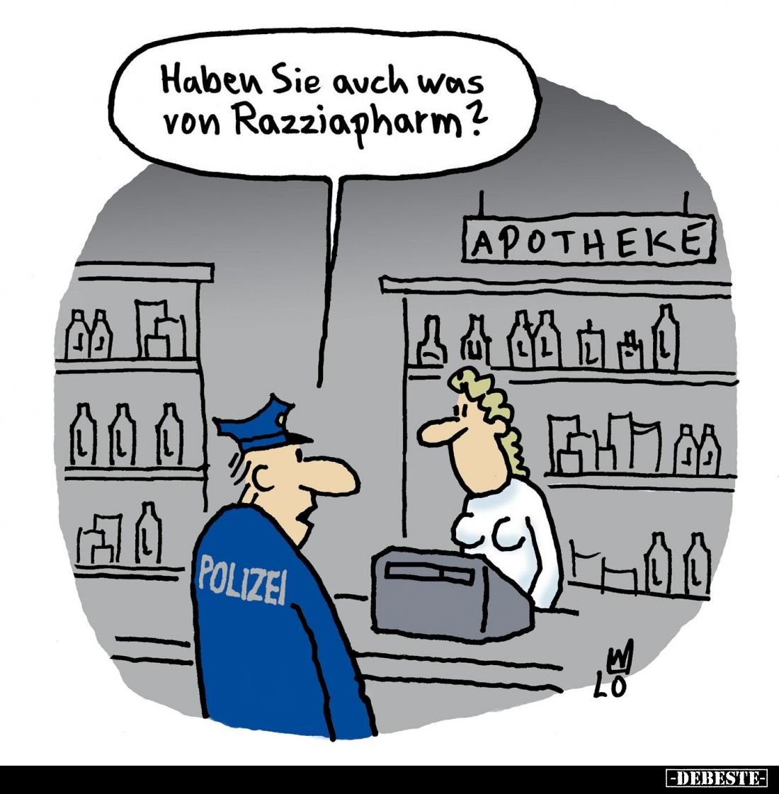 Haben Sie auch was von Razziapharm?