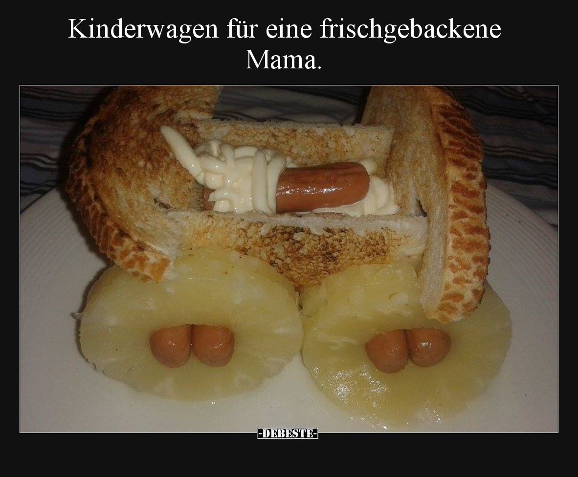 Kinderwagen für eine frischgebackene Mama.