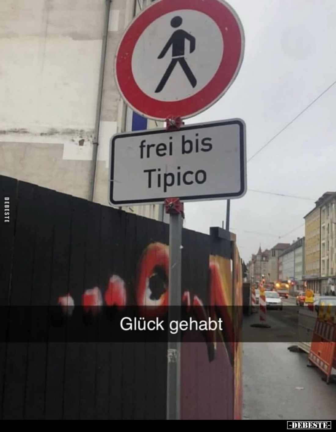 Glück gehabt.