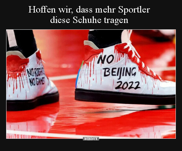 Hoffen wir, dass mehr Sportler diese Schuhe tragen.. - Lustige Bilder | DEBESTE.de