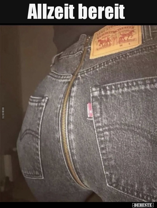 Allzeit bereit.