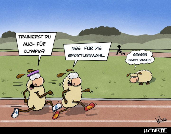 Trainierst du auch für Olympia?.. - Lustige Bilder | DEBESTE.de