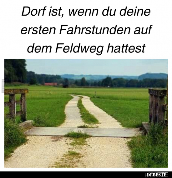 Dorf, Wenn