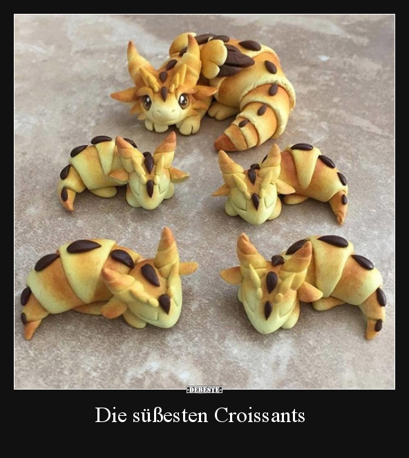 Die süßesten Croissants.. - Lustige Bilder | DEBESTE.de