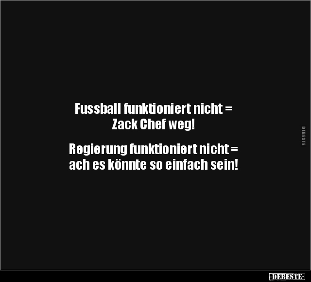 Fussball funktioniert nicht.. - Lustige Bilder | DEBESTE.de