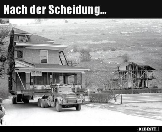Nach der Scheidung...