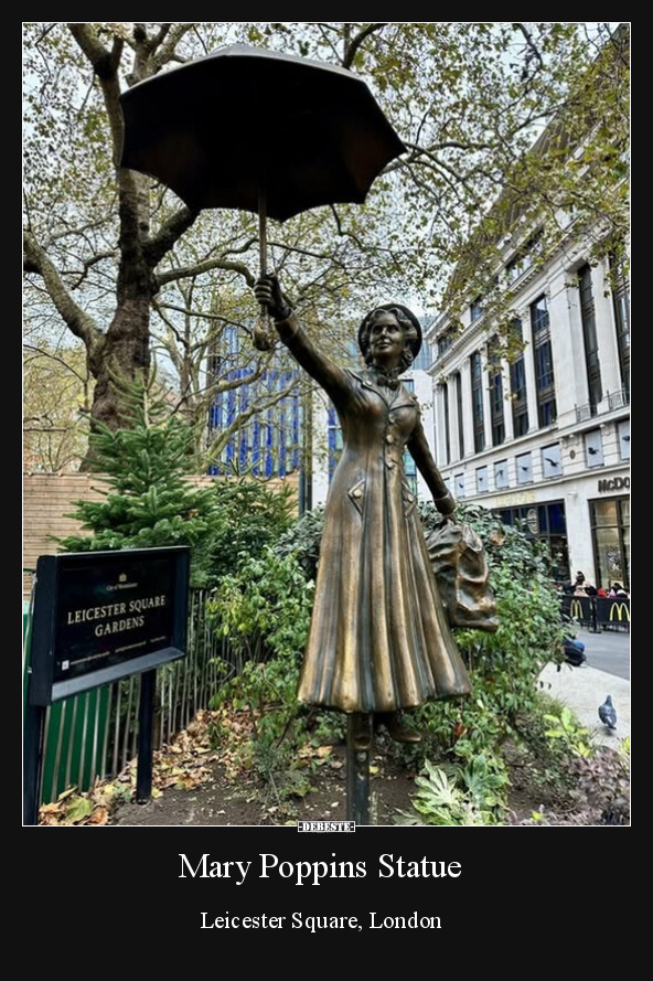 Mary Poppins Statue.. - Lustige Bilder | DEBESTE.de