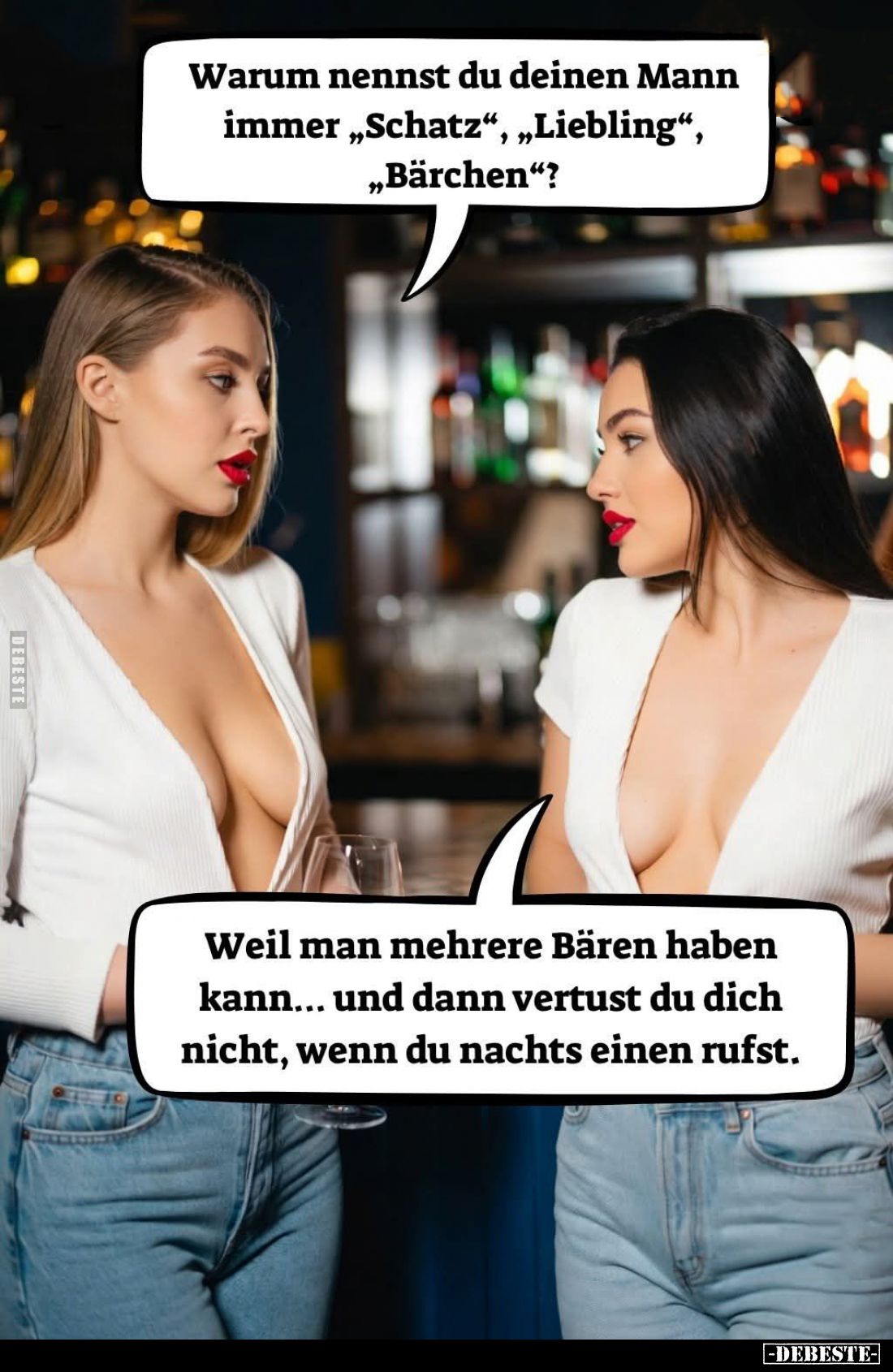 Warum nennst du deinen Mann immer "Schatz"... - Lustige Bilder | DEBESTE.de