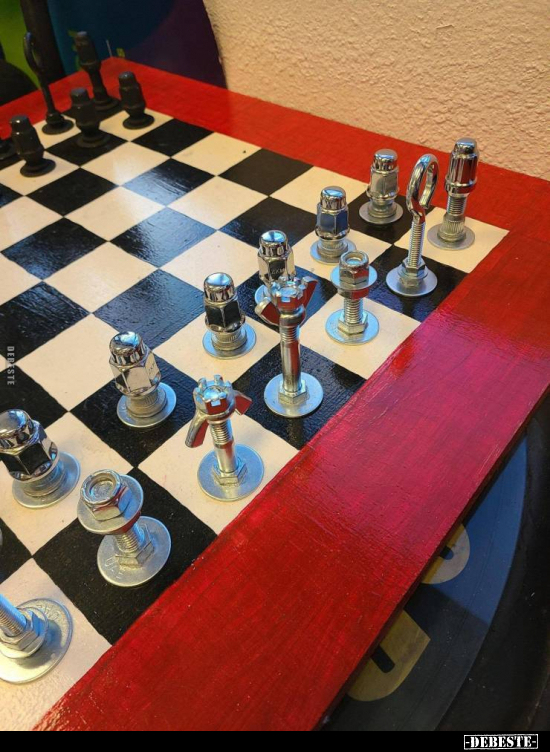 schachspieler lustig, schach