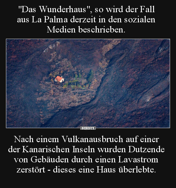 "Das Wunderhaus", so wird der Fall aus La Palma derzeit in..