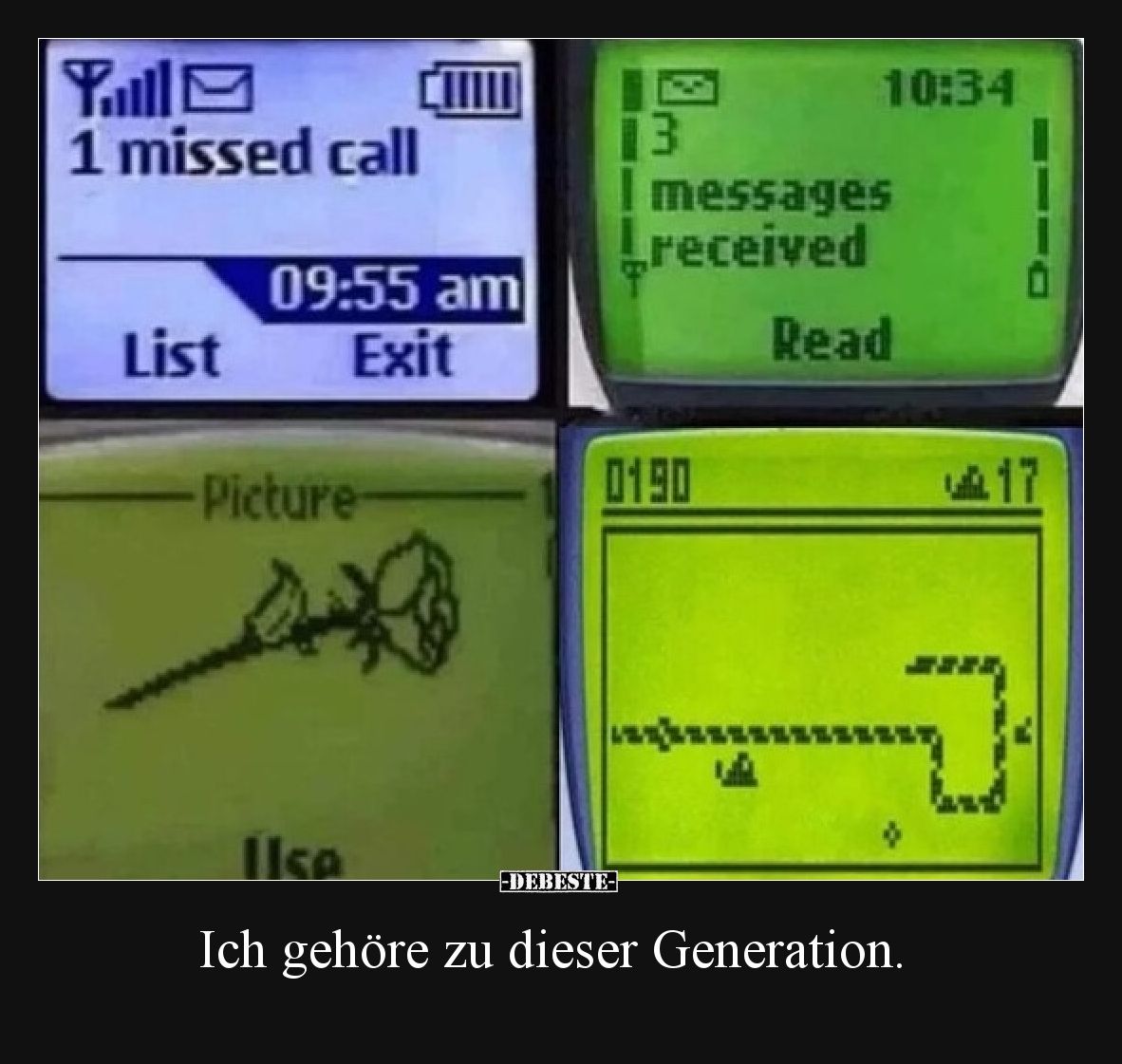 Ich gehöre zu dieser Generation.