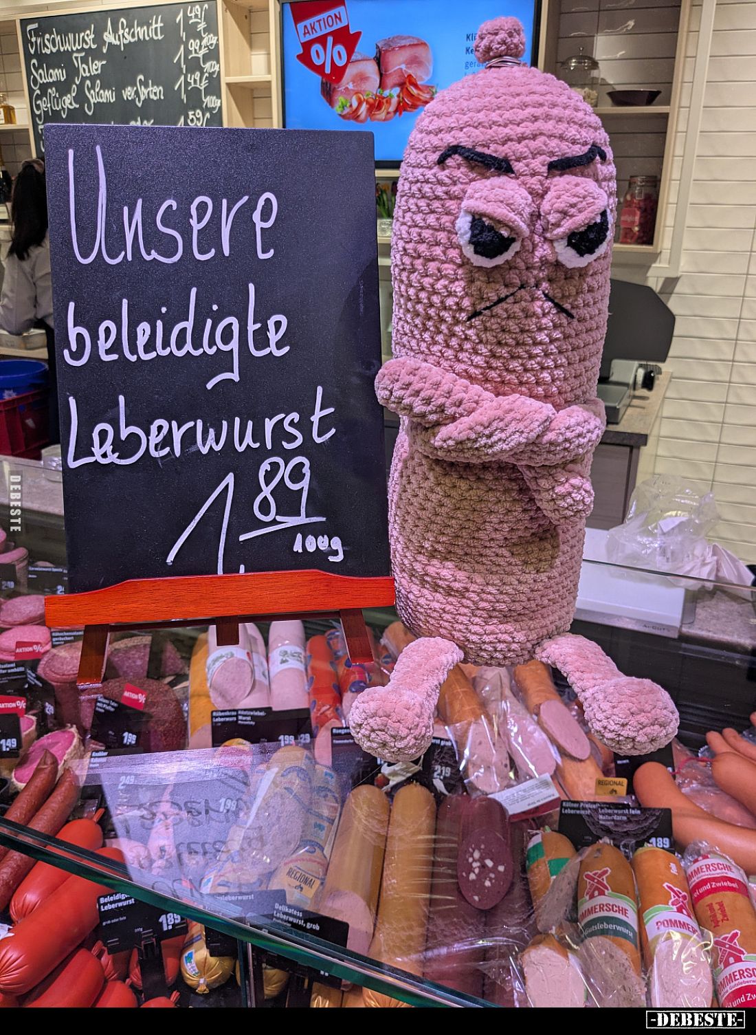 Unsere beleidigte Leberwurst