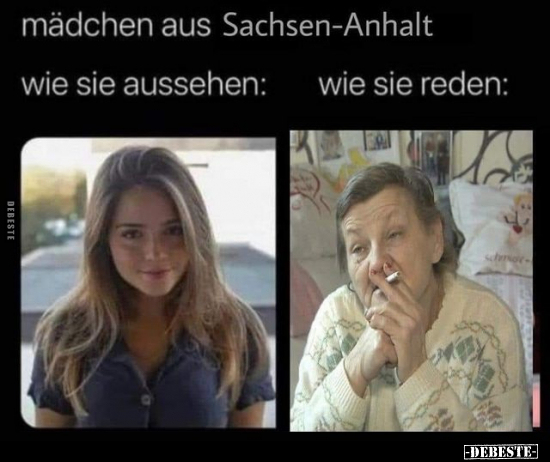 Mädchen aus Sachsen-Anhalt... - Lustige Bilder | DEBESTE.de
