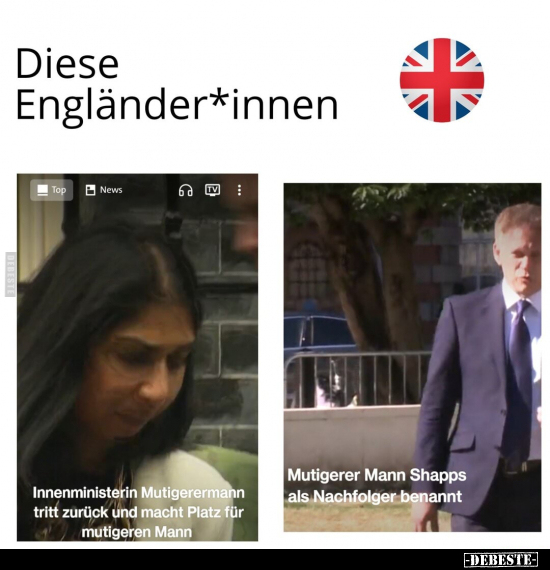 Diese Engländer*innen